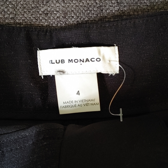 Club Monaco Ayto wide leg capri trousers - Picture 5 of 6